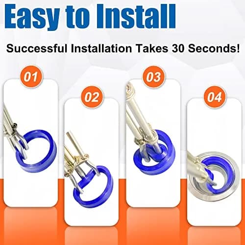 AutoWanderer Tool Hydraulic Cylinder Seal Install Tool Set 3 PCS | Rod Diameters 22-165mm thumbnail 2