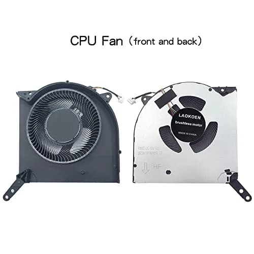 LAOKOEN Replacement CPU & GPU Cooling Fans for Lenovo Legion 5 Pro 16ACH6H (Type:82JQ) R9000P 2021H | 10V 0.8A thumbnail 5
