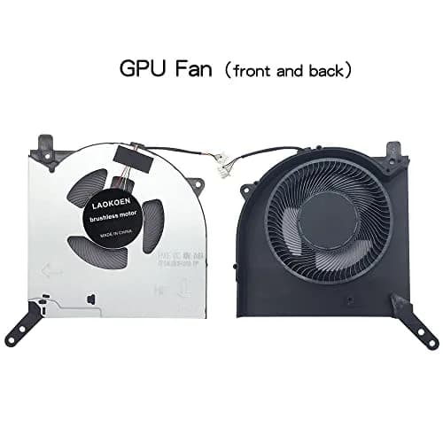 LAOKOEN Replacement CPU & GPU Cooling Fans for Lenovo Legion 5 Pro 16ACH6H (Type:82JQ) R9000P 2021H | 10V 0.8A thumbnail 6
