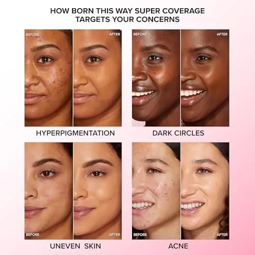 Too Faced Born This Way Super Coverage Concealer 0.45 Fl Oz | Hydrating, Full Coverage for Dark Circles & Blemishes thumbnail 3