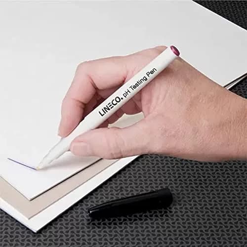 Lineco pH Testing Pen for Paper & Paperboard | Accurate pH Indicator, 2 Pack, USA Made thumbnail 3
