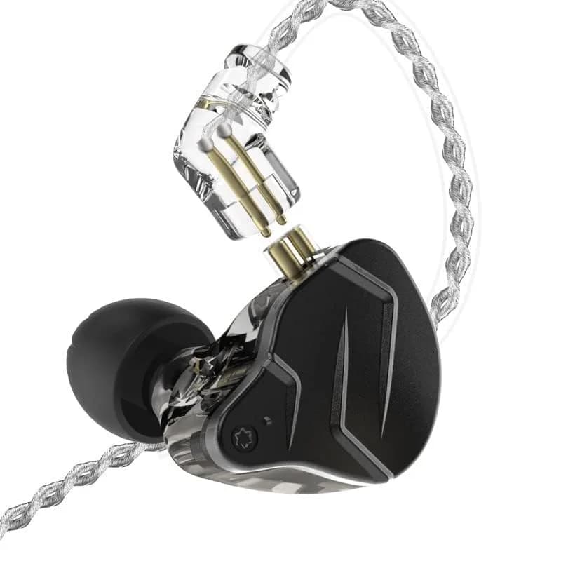 KZ ZSN PRO X Wired In-Ear Monitor Headphones with Dual Driver Hybrid Technology | 25 Ohm Impedance, 112dB Sensitivity thumbnail 4