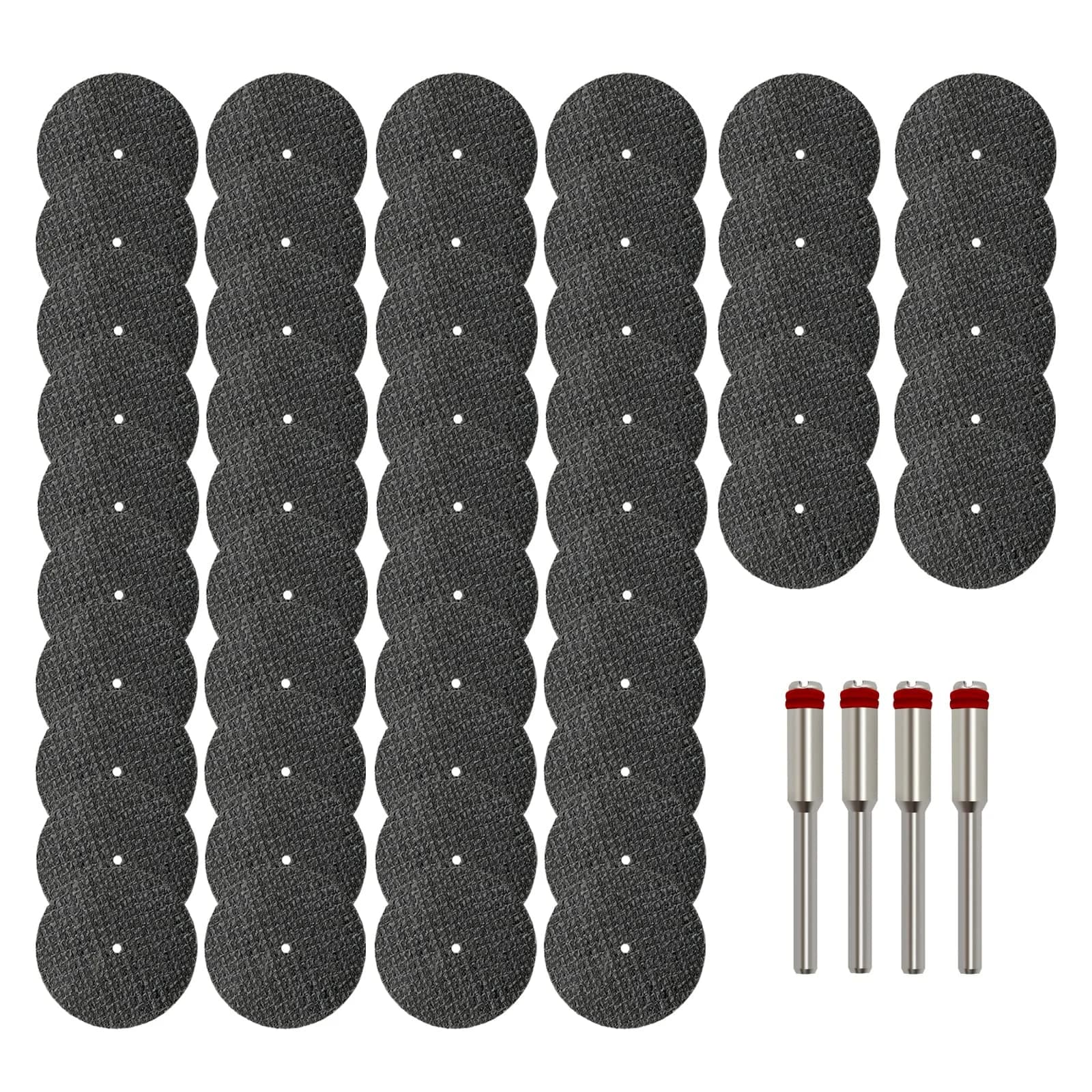 YGFRSTO 50pcs Rotary Tool Cut Off Wheels 1-1/4'' Fiberglass Reinforced Discs | Precise, Durable Metal & Wood Cutting - main product image