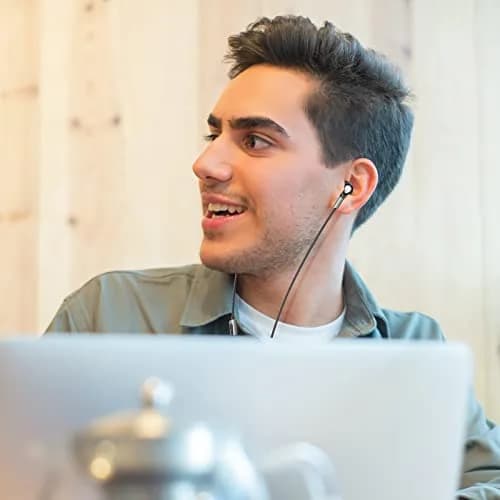 BENEWY Wired USB C Headphones with Mic & Volume Control, 1.3m Tangle-Free Cable | HiFi Stereo Sound thumbnail 9