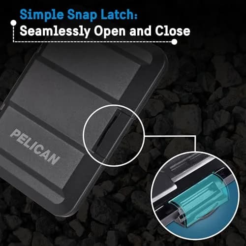 Pelican MagSafe Wallet for iPhone - Black | Slim Magnetic Phone Wallet with Card Holder thumbnail 5