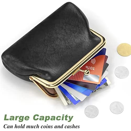 Nipichsha Coin Purse Small PU Leather Change Purse | Waterproof, Durable & Compact thumbnail 5