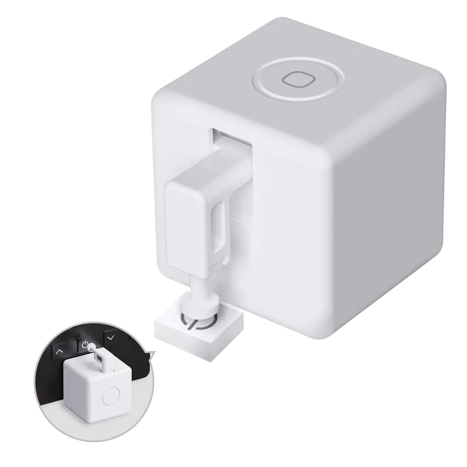 MoesGo 2nd Generation Smart Bluetooth Fingerbot Plus | Wireless Light Switch Button Pusher, Alexa & Google Compatible