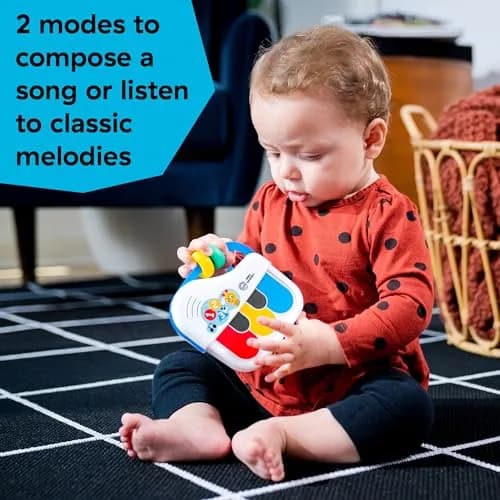 Baby Einstein Tiny Piano Musical Toy, Ages 3 Months+ | BPA-Free thumbnail 2