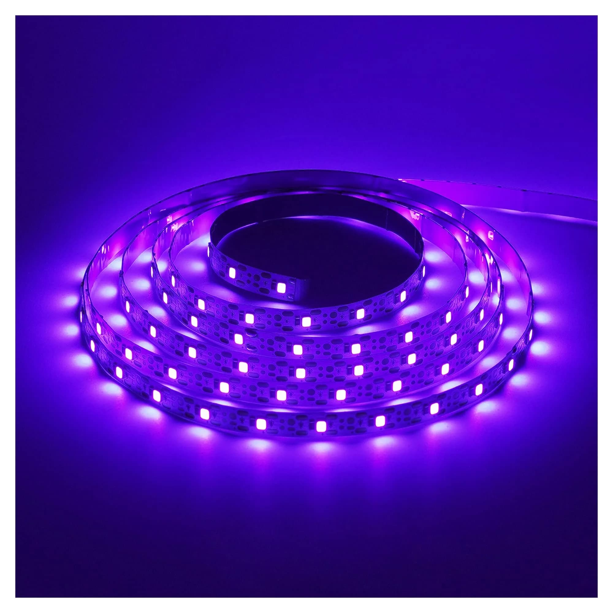 GREENIC USB Black Light Strip 6.6ft | 10W UV LED for Halloween & Party - main product image