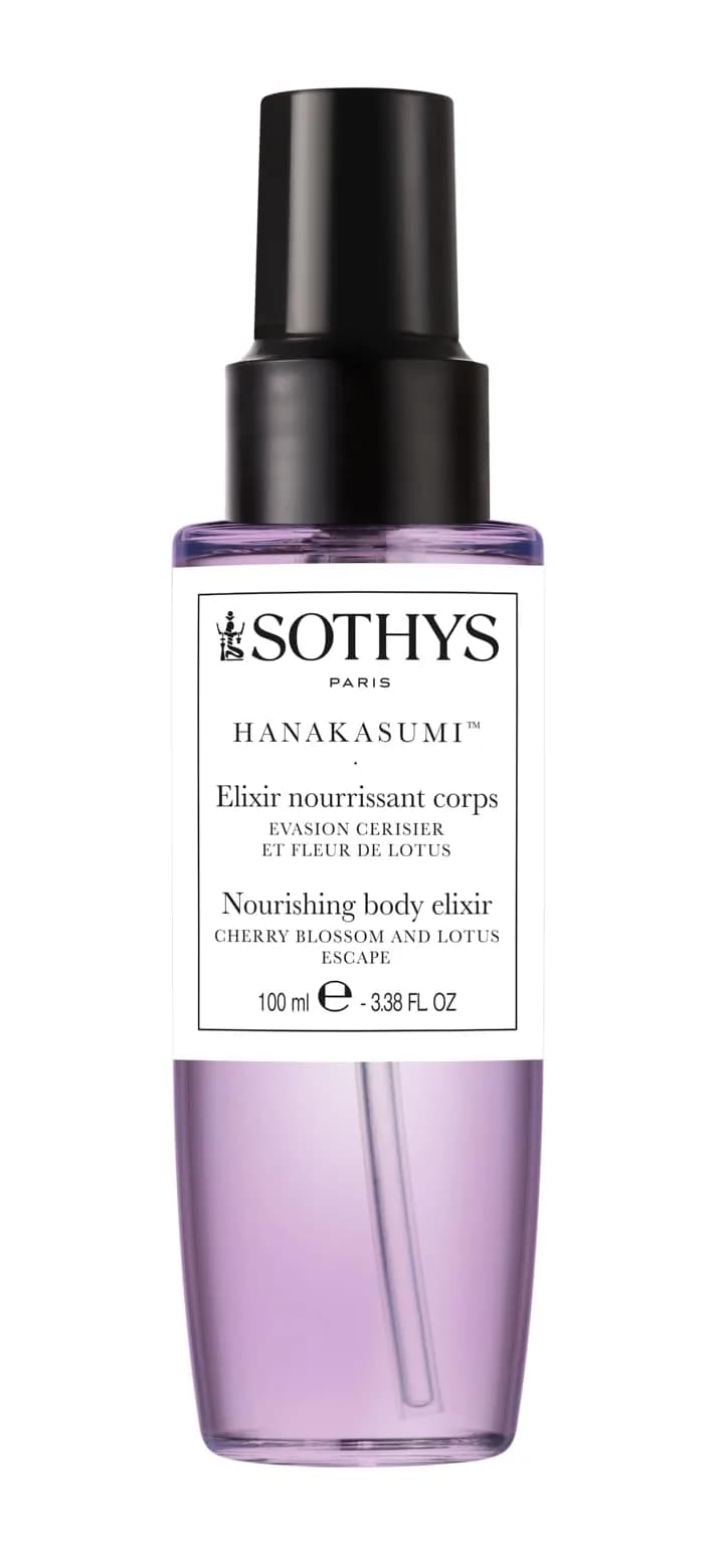 SOTHYS Nourishing Body Elixir, Cherry Blossom Oil 3.38 Fl Oz | Deep Nourishment & Hydration - main product image