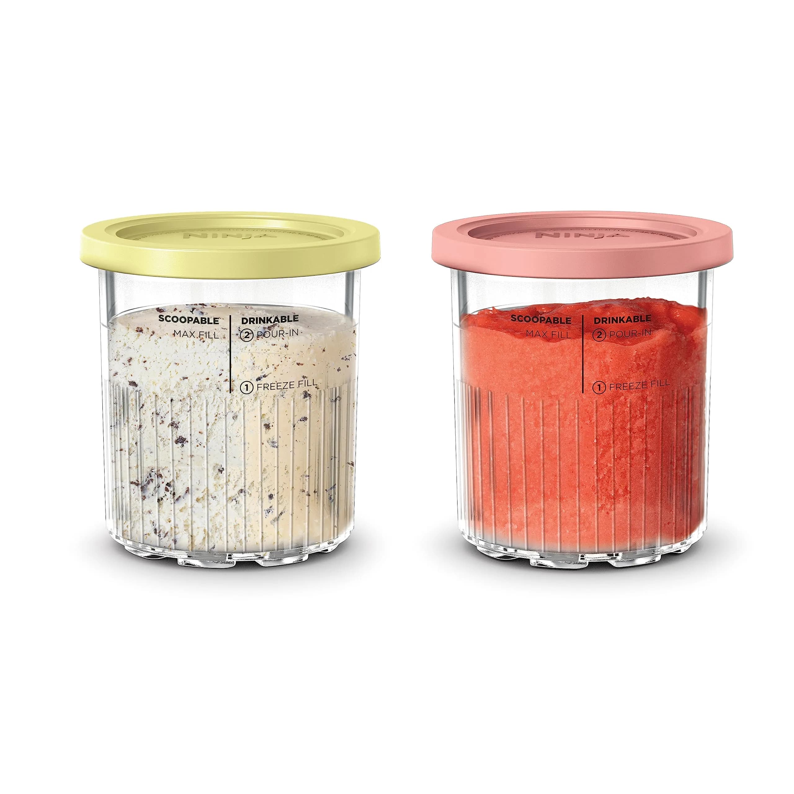 Ninja CREAMi XL 2 Pack Pints with Lids | Store & Make Frozen Treats at Home - main product image