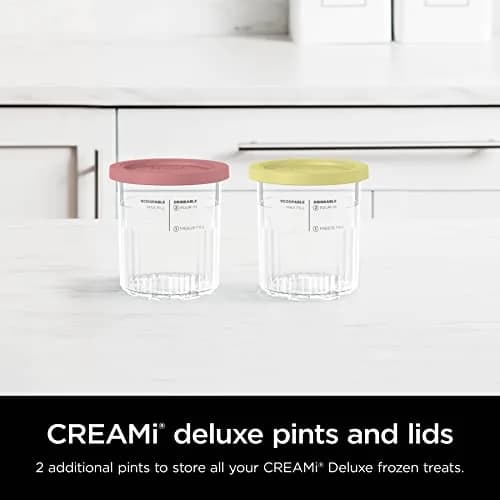 Ninja CREAMi XL 2 Pack Pints with Lids | Store & Make Frozen Treats at Home thumbnail 6