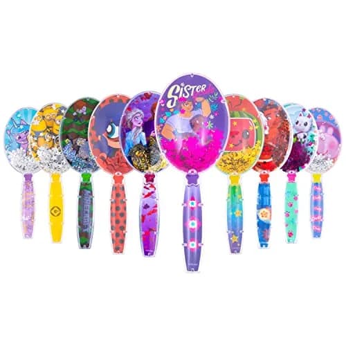 LUV HER Moana Magical Confetti Hair Brush | Detangling Kids Hair Brush Ages 3+ (1 Piece) thumbnail 6