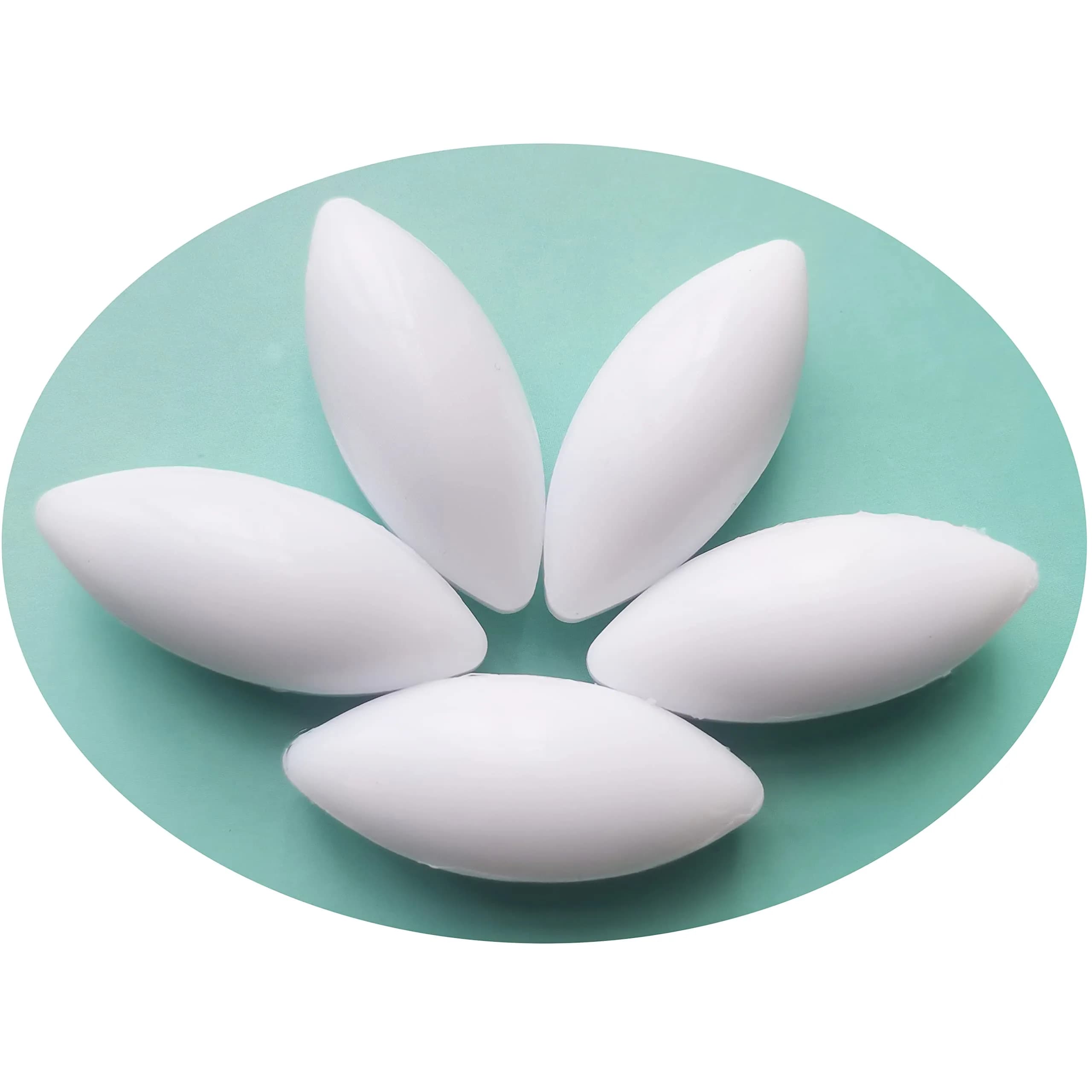 BBTCTY Magnetic Stirrer Stir Bars 15X35 mm Olive Shape | Chemically Inert, 5 PCS, USA Import
