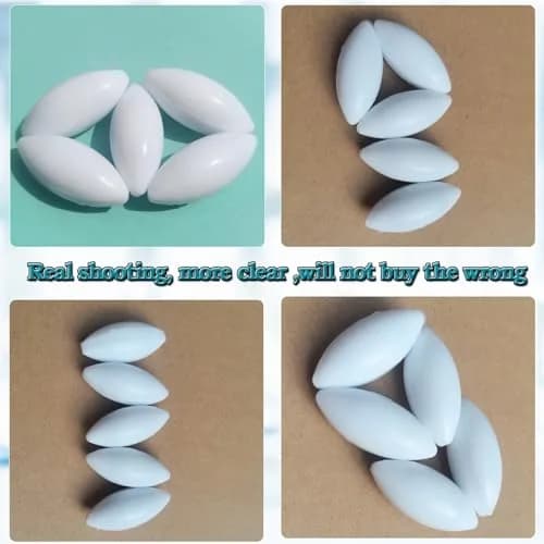 BBTCTY Magnetic Stirrer Stir Bars 15X35 mm Olive Shape | Chemically Inert, 5 PCS, USA Import thumbnail 3