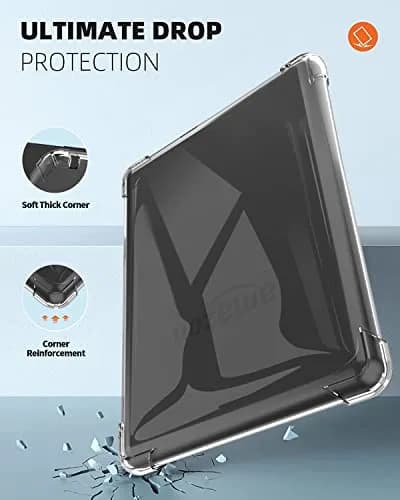 KEEXYICC Kindle Paperwhite 10th Gen Transparent Cover | Ultra-Thin Silicone Shell with Thick Corners thumbnail 3