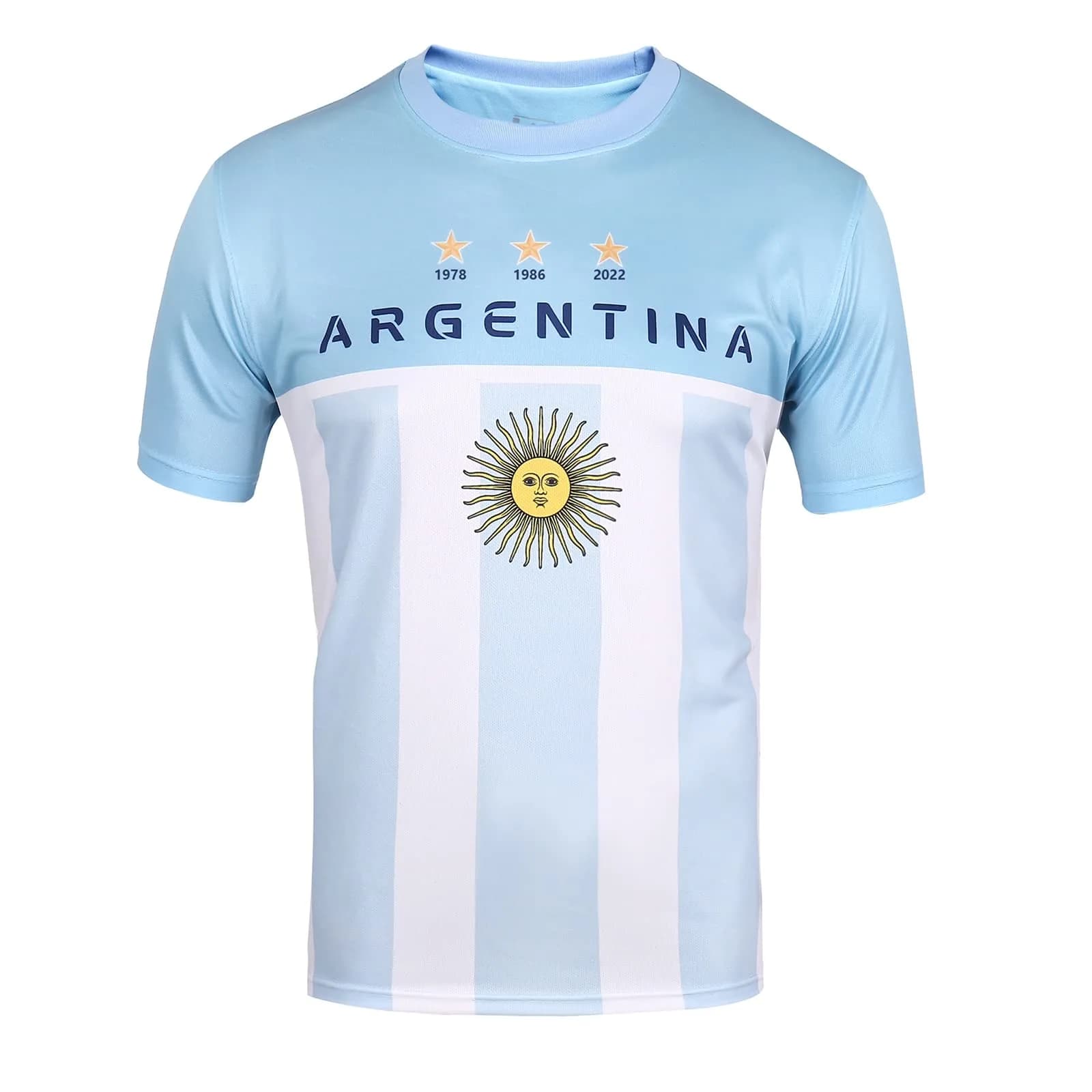 DIBEI Argentina 2026 World Cup Fan Soccer Jersey X-Large | Support Your Team in Style — Argentina