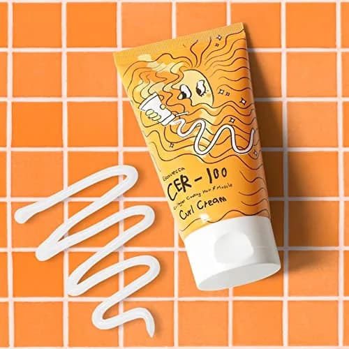 Elizavecca CER-100 Collagen Coating Hair A+ Muscle Curl Cream 120 ml | Moisturizes & Restores Elasticity thumbnail 6