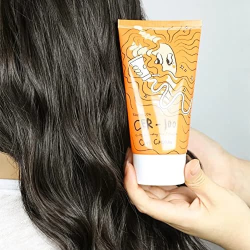 Elizavecca CER-100 Collagen Coating Hair A+ Muscle Curl Cream 120 ml | Moisturizes & Restores Elasticity thumbnail 8