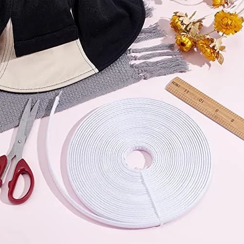 PH PandaHall Cotton Covered Boning Roll 11mm Wide, 12 Yards | Sew-Through White Fabric for Garment Support thumbnail 2