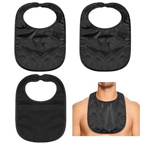 Oudain Tracheostomy Shower Covers 3 Pcs Black | Waterproof, Adjustable & Reusable thumbnail 1