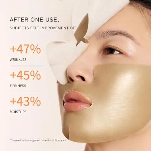 Sulwhasoo Concentrated Ginseng Rejuvenating Cream Collagen Mask 5 Pack | Visibly Smooth Fine Lines & Reinforce Skin Resilience thumbnail 4