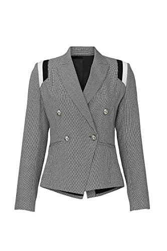 Great Jones Blazer Small | Plaid Varsity Stripe, Grey, Classic Fit (70-120 chars) thumbnail 2