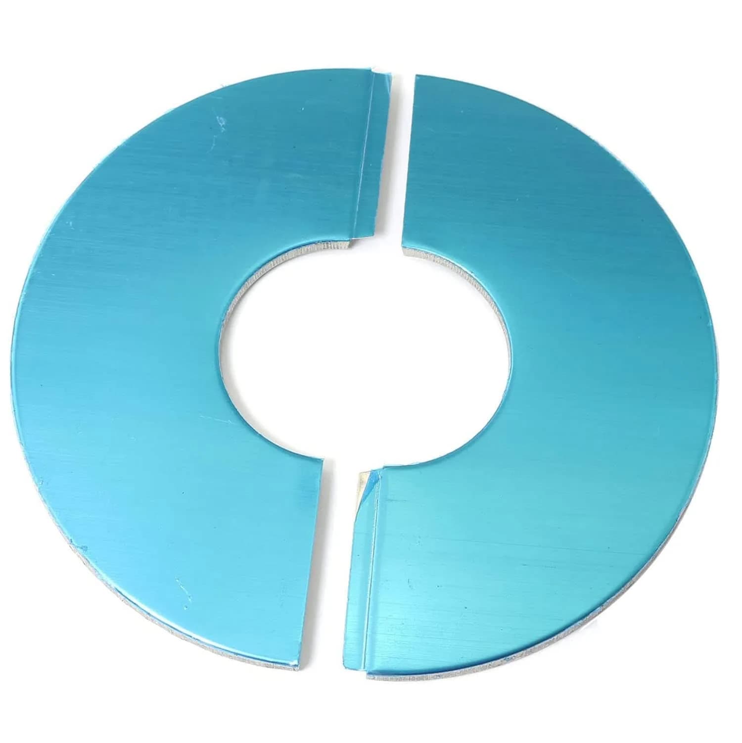 PZRT 2pcs Wall Split Flange 101mm Stainless Steel | Rust-Resistant Pipe Cover for Pipes — 71mm