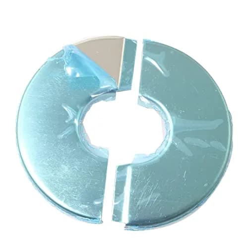 PZRT 2pcs Wall Split Flange | Stainless Steel Round Pipe Cover for 71mm Pipe thumbnail 3