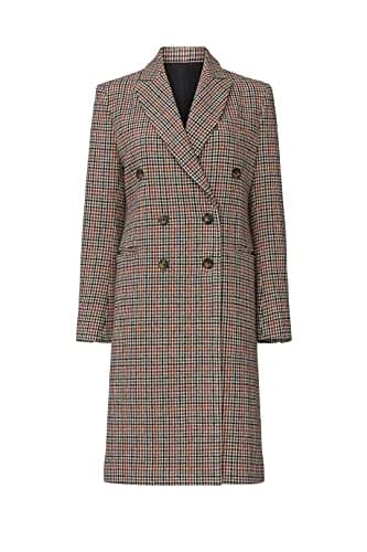 Sweet Baby Jamie Double Breasted Plaid Coat | Wool & Polyester, X-Large | Menswear-Inspired Style thumbnail 2