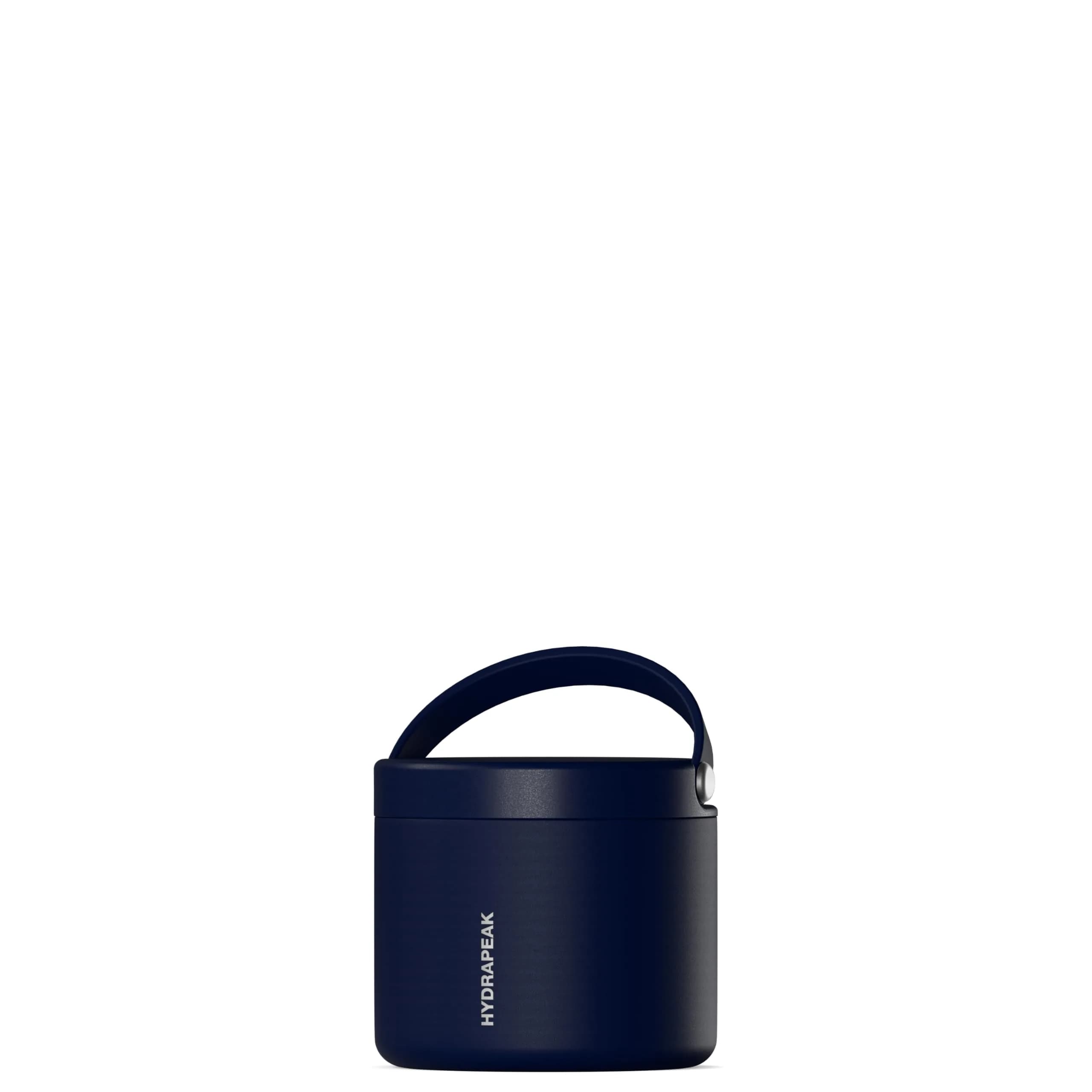 Hydrapeak 25oz Stainless Steel Vacuum Insulated Food Jar | Hot & Cold Food, Wide Mouth Leak-Proof Soup Container, 10 Hrs Hot / 16 Hrs Cold (Navy) — Navy / 18 Ounces