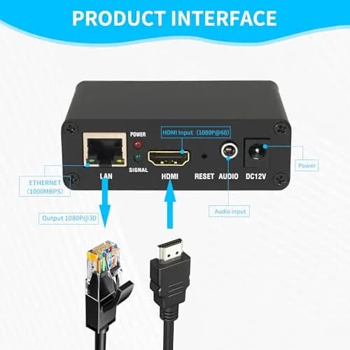 Wilxisum HDMI H.265 H.264 Video Encoder 120g (4.2oz) | Supports SRT/RTMP/RTSP/RTMPS/UDP/HTTP/HLS Protocols thumbnail 6