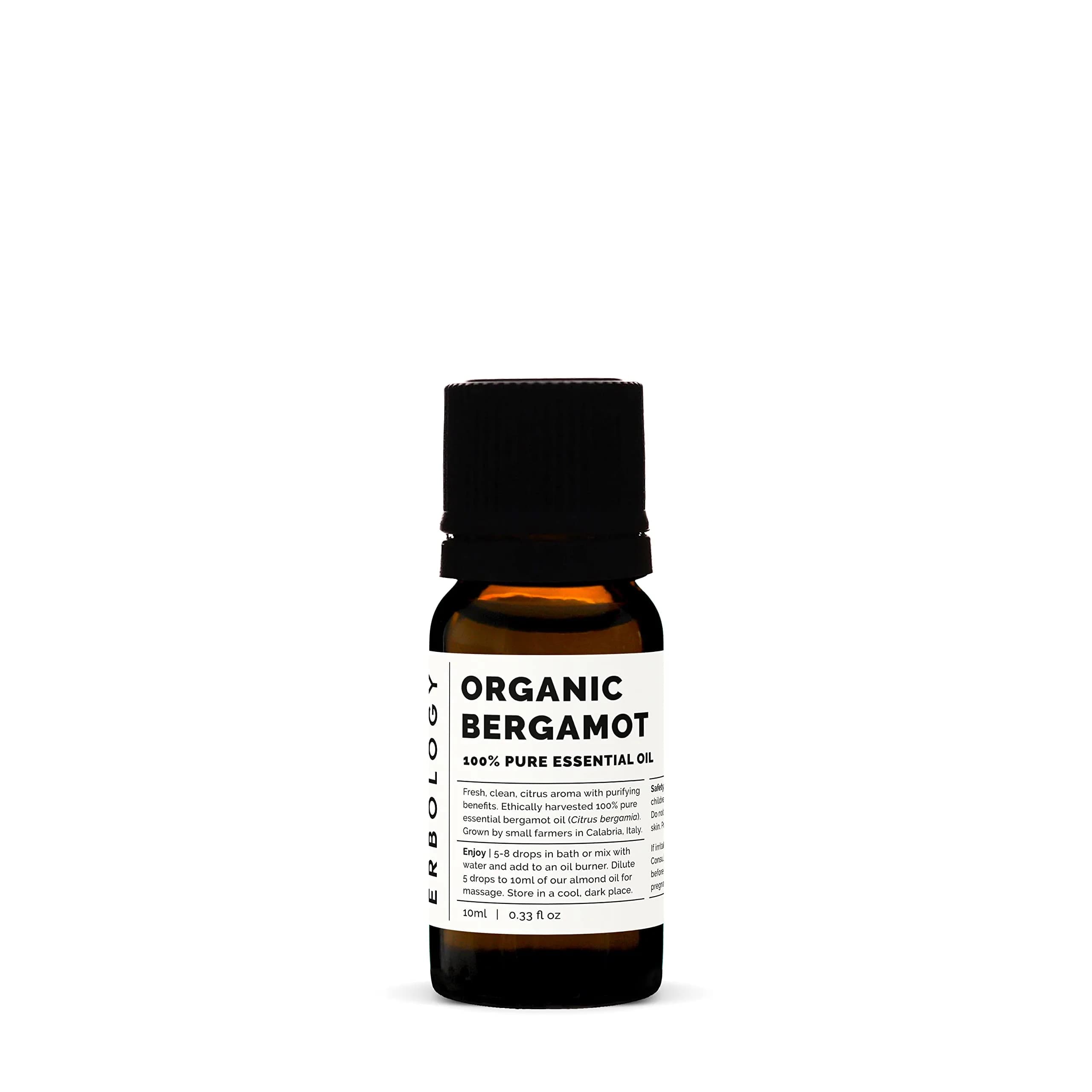 Erbology Bergamot Essential Oil 0.34 Fl Oz | Organic, Pure & Uplifting in India - main product image