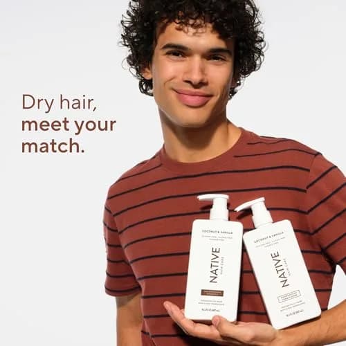 Native Coconut & Vanilla Shampoo and Conditioner Set | 16.5 fl oz (500 ml) Each thumbnail 6
