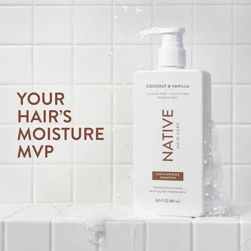Native Coconut & Vanilla Shampoo and Conditioner Set | 16.5 fl oz (500 ml) Each thumbnail 2