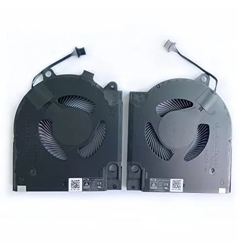 Fleshy Leaf CPU+GPU Cooling Fan Replacement for Dell G15 5510 5511 5515 RTX3060 RTX3050 Series (2-Pack, 9.2/9.6 CFM) thumbnail 1