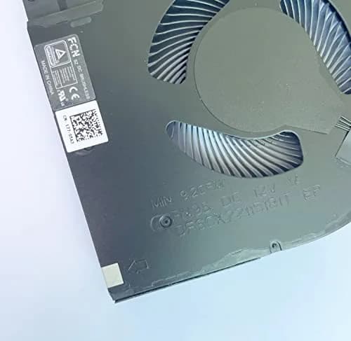 Fleshy Leaf CPU+GPU Cooling Fan Replacement for Dell G15 5510 5511 5515 RTX3060 RTX3050 Series (2-Pack, 9.2/9.6 CFM) thumbnail 7