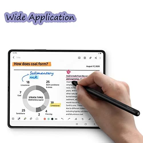 PCTC S Pen Fold Edition for Samsung Galaxy Z Fold 4 5G | 4096 Pressure Levels, Black thumbnail 2