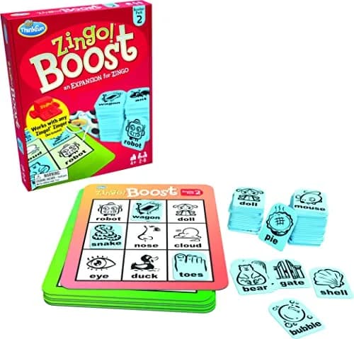 ThinkFun Zingo! Booster Pack #2 - Expansion Pack for Kids 4+ | Brain Word Puzzle Game | Trusted by Families thumbnail 1