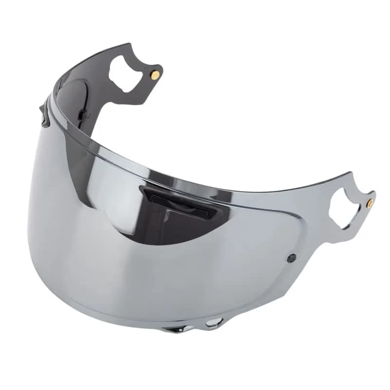 The Helmet Shop VAS-V MAX Visor for Corsair-X, Signet-X, Quantum-X, DT-X, Defiant-X & Regent-X Helmets | Dark Smoke — Silver Mirror