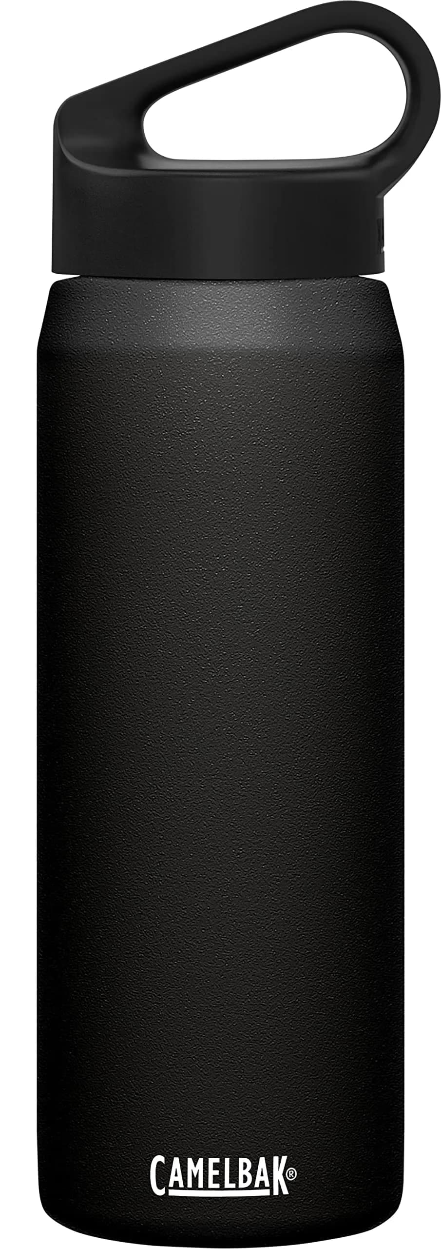 CamelBak Carry Cap Water Bottle 64 oz | Vacuum Insulated Stainless Steel, Easy Carry, Sweat-Proof (2369401019) — Black
