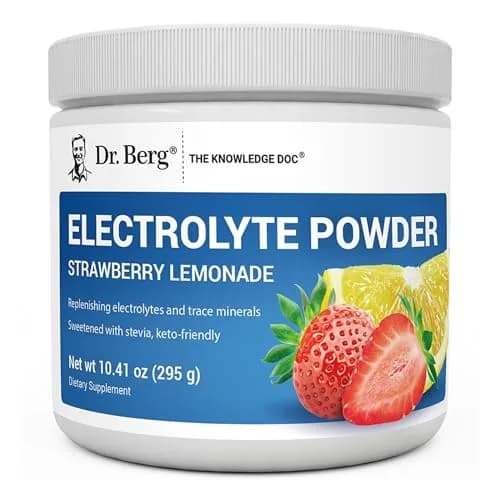 Dr. Berg Zero Sugar Hydration Keto Electrolyte Powder 300g | Supports Ketosis & Hydration thumbnail 1