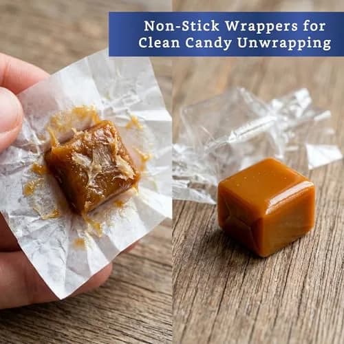 FIESTA WRAPS Clear Candy Wrappers 600-pk (3.5x5 in) | Cellophane Candy Wrappers for Homemade & Commercial Use thumbnail 4