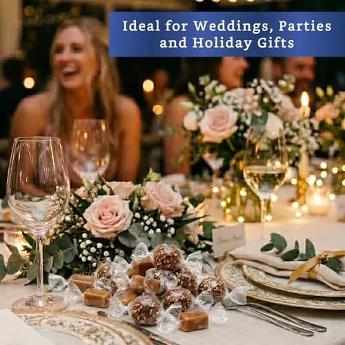 FIESTA WRAPS Clear Candy Wrappers 600-pk (3.5x5 in) | Cellophane Candy Wrappers for Homemade & Commercial Use thumbnail 7