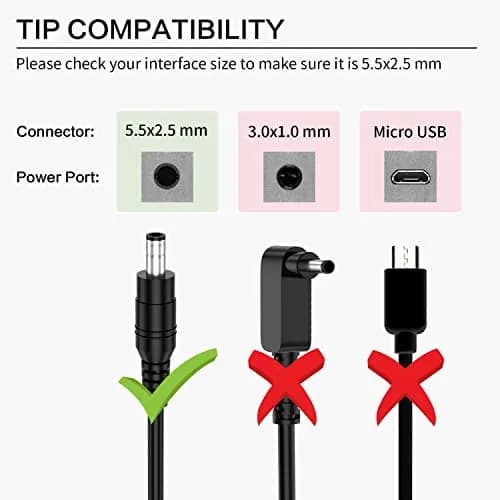 UCANUUP 19V 65W AC Power Adapter for JBL Xtreme 2 | Compatible with JBL Portable Speakers thumbnail 2