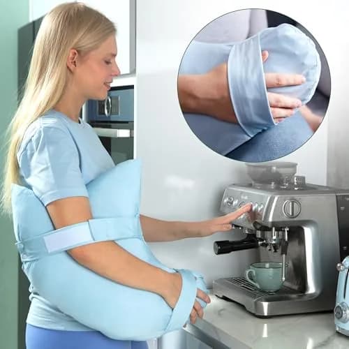 Allersoft Allercool SPJ Pillow for Post Shoulder Surgery Recovery | 33cm (13" L x 4" H x 14" W) thumbnail 6