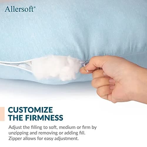 Allersoft Allercool SPJ Pillow for Post Shoulder Surgery Recovery | 33cm (13" L x 4" H x 14" W) thumbnail 7