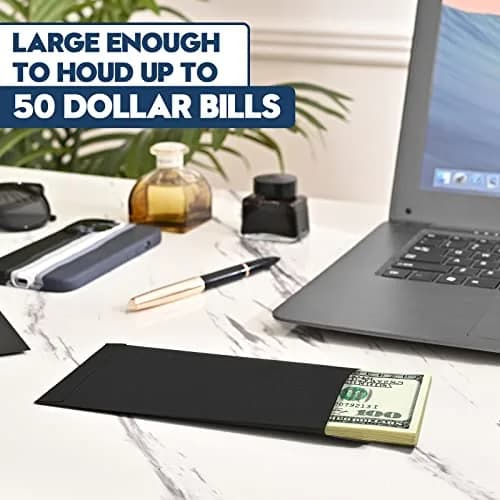Swesara 200 Pack Cash Envelopes for Budgeting | Large Self-Adhesive Money Envelopes for Cash & Coins thumbnail 3