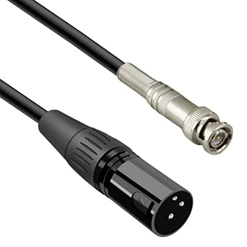 Gotor BNC to XLR Male Cable 1.51 m (4.95 Feet) | Silver Plated Copper Wire for Clear Audio thumbnail 1
