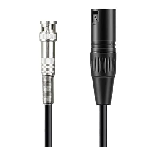 Gotor BNC to XLR Male Cable 1.51 m (4.95 Feet) | Silver Plated Copper Wire for Clear Audio thumbnail 2
